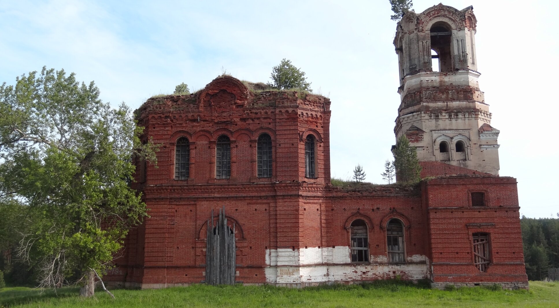 Церковь Николая Чудотворца в селе Исетское