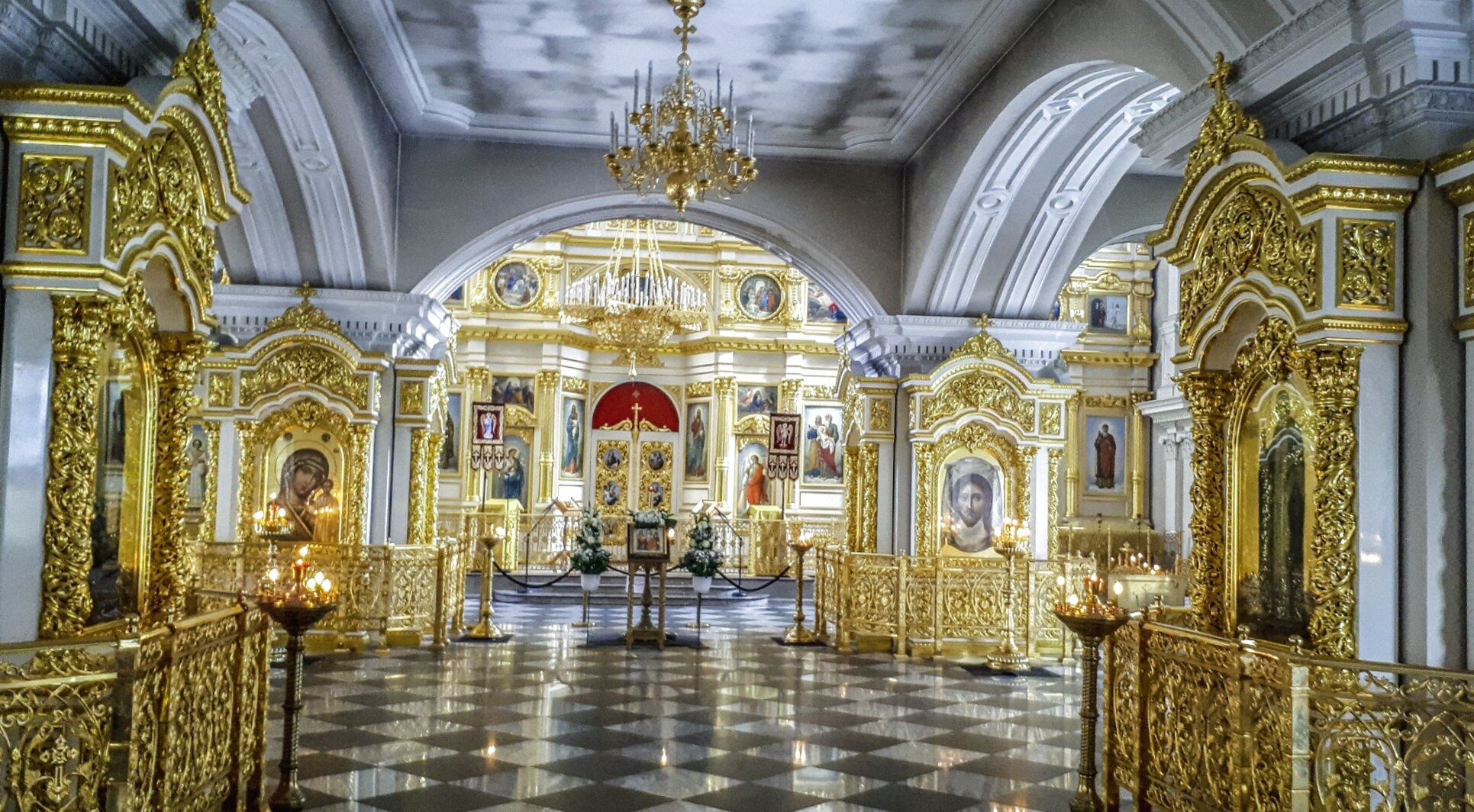 Интерьер церкви Симеона и Анны в Санкт-Петербурге