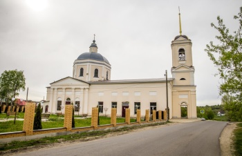 Храм Георгия Победоносца в селе Казаки
