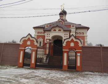 Церковь Рождества Христова в Товарково - зимняя фотография