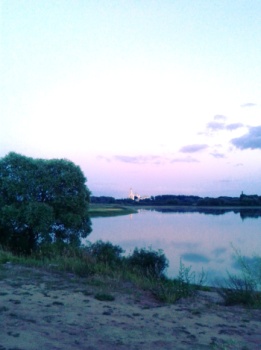 Свято-Юрьев мужской монастырь на закате