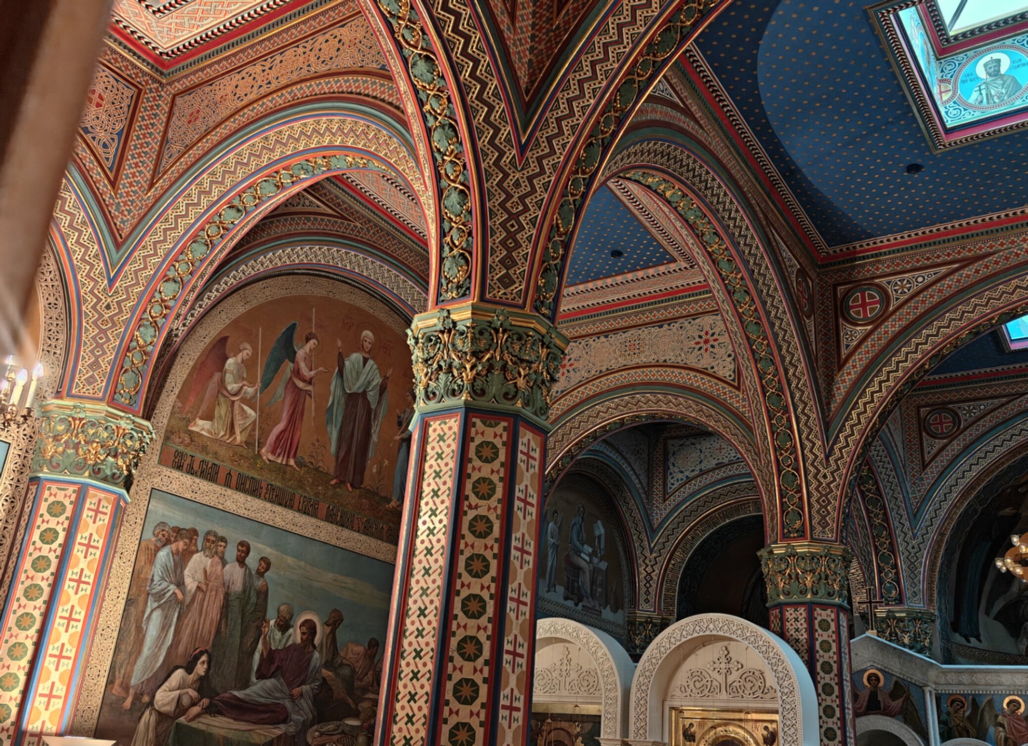 Интерьер домовой церкви Мариинского дворца