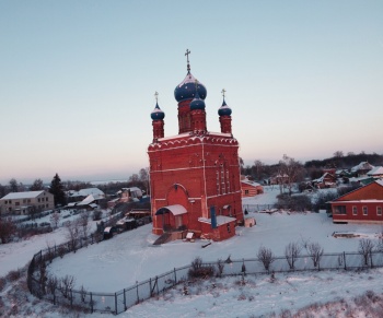 Храм Владимирской иконы Божией Матери в селе Никольское