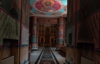 Интерьер Свято-Троицкого кафедрального собора в Калуге