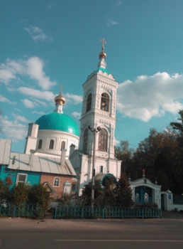 Храм Преображения Господня в микрорайоне Саввино