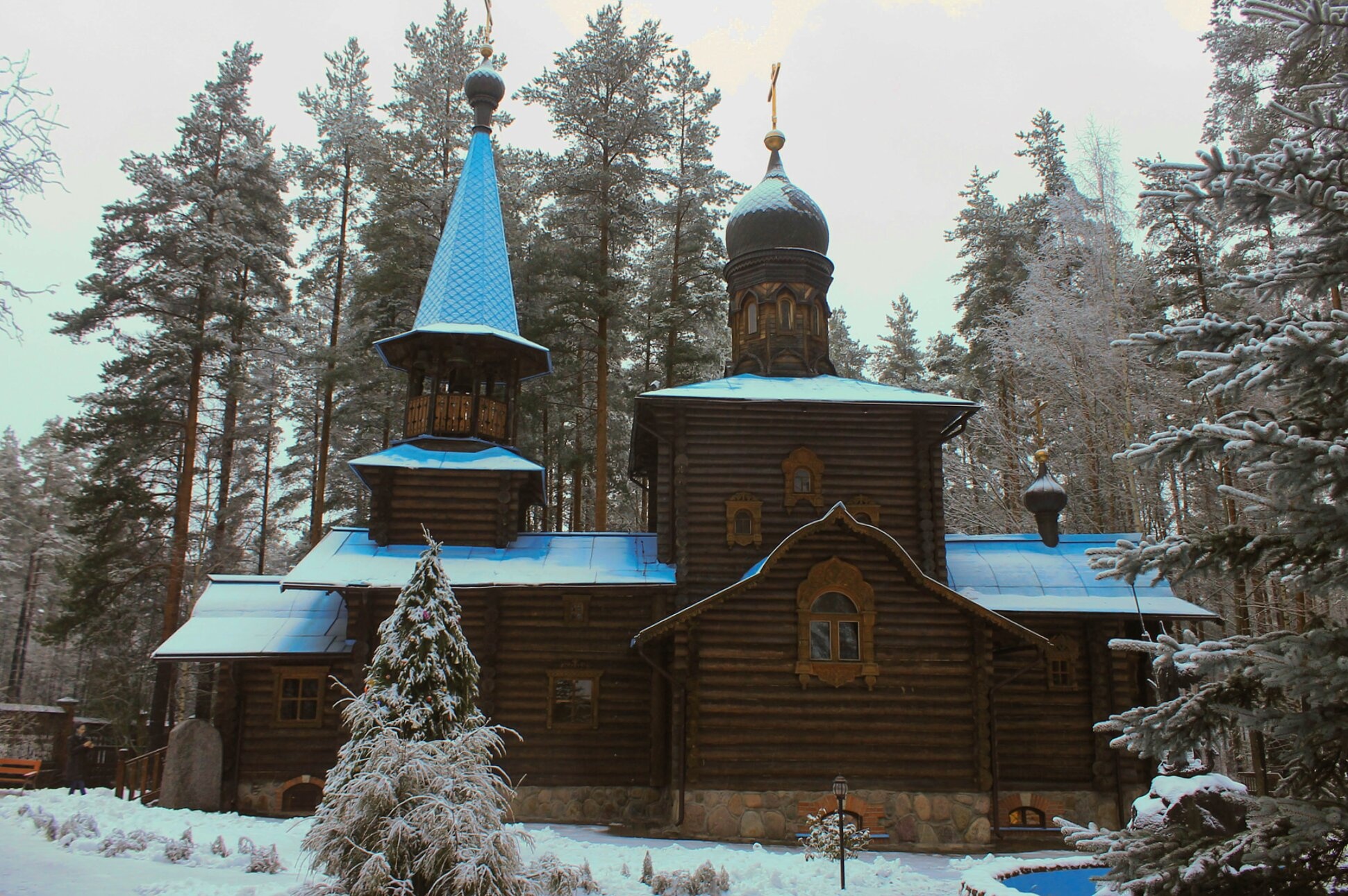 Храм Коневской иконы Божией Матери в посёлке Сапёрное