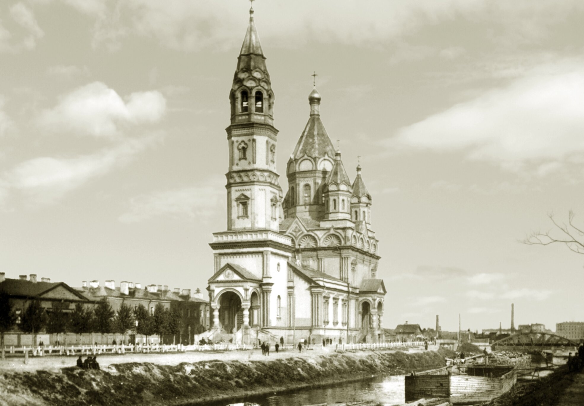 Мирониевская церковь Егерского полка в Санкт-Петербурге: историческое фото