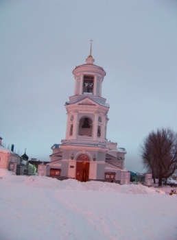Покровский собор в Воронеже: зимняя фотография