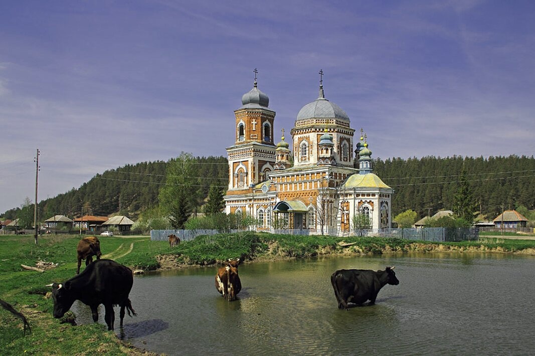 Храм Святителя Николая Чудотворца в селе Новая Ханеево