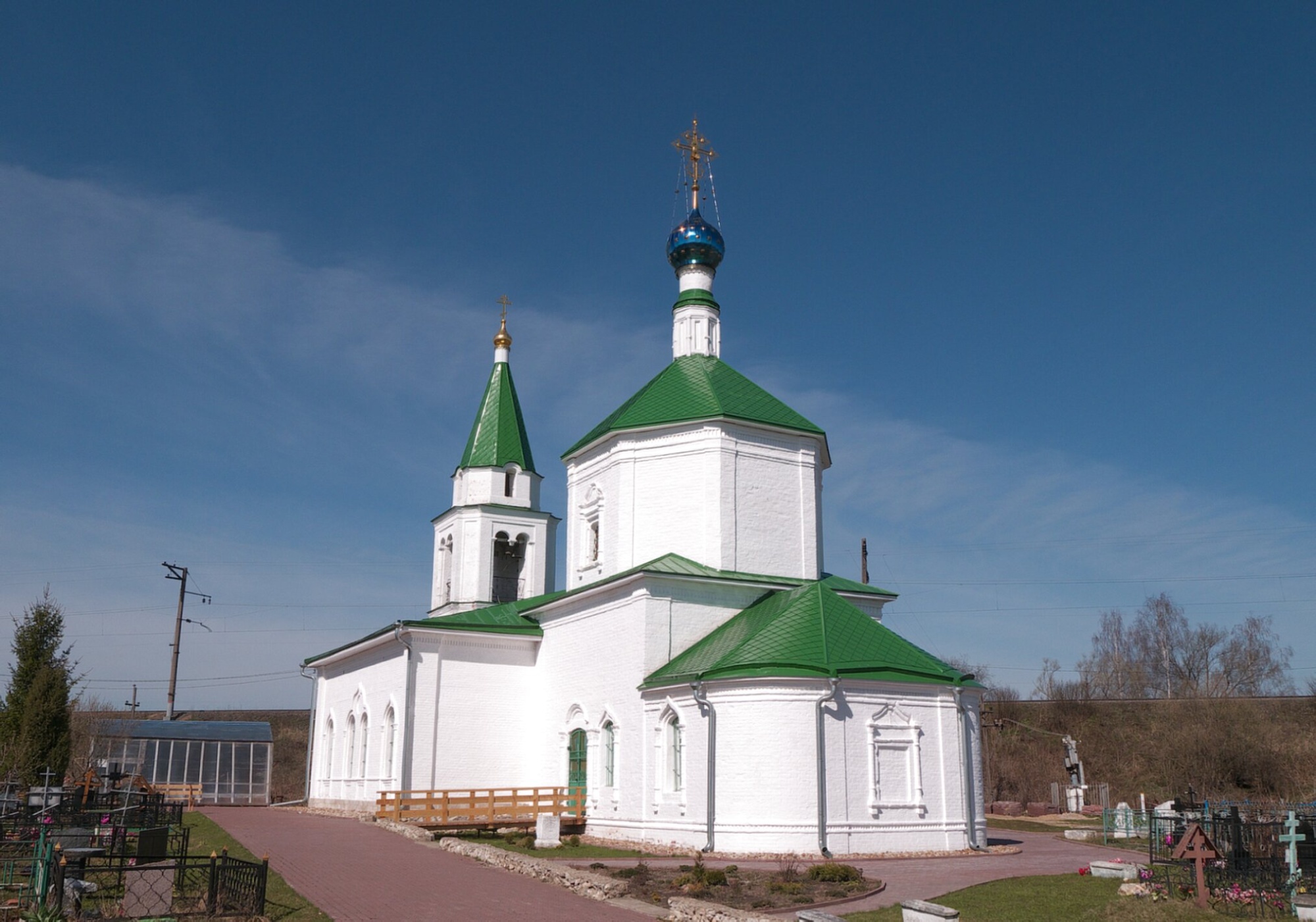 Храм Преображения Господня в селе Верзилово