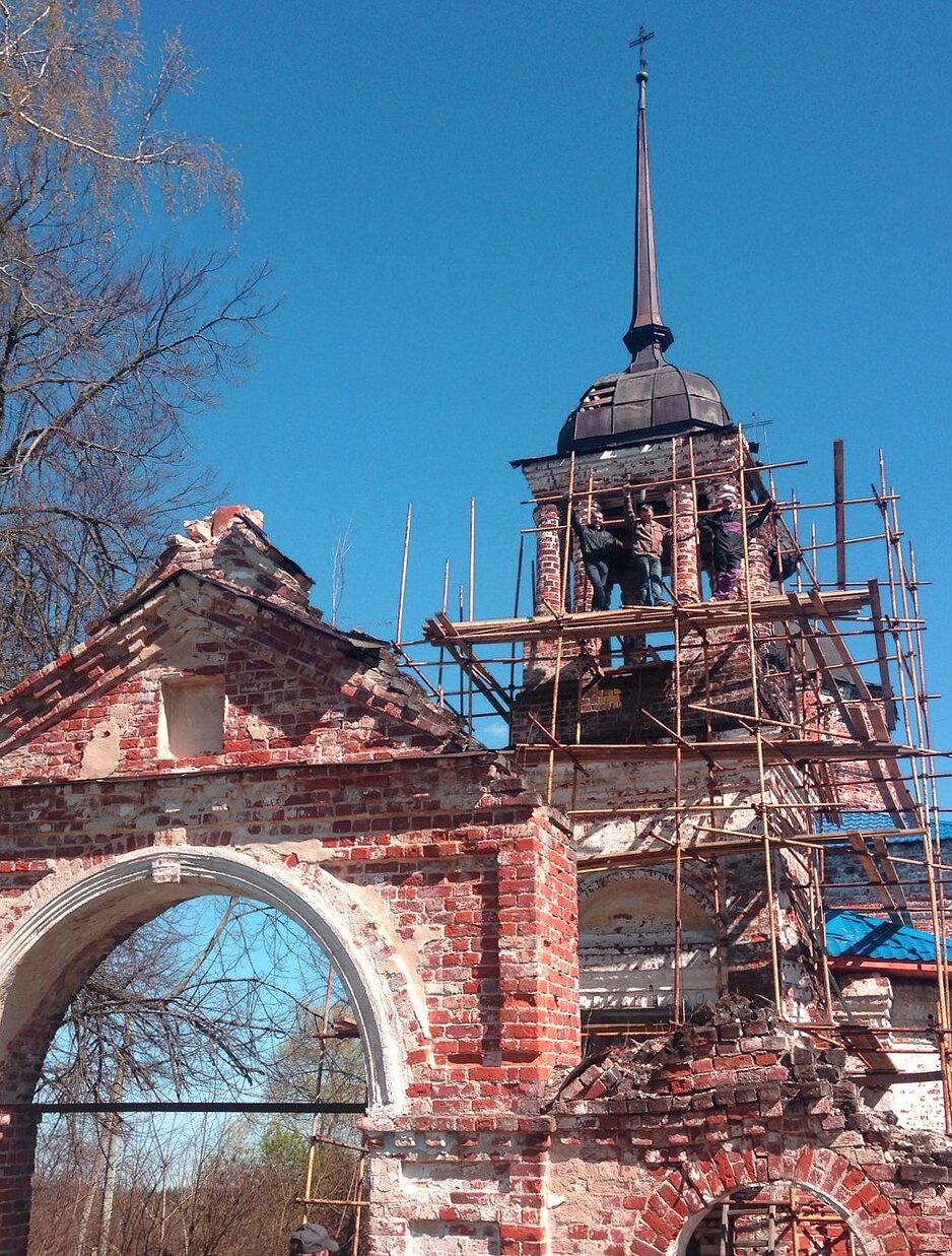 Церковь-школа Покрова Богоматери в Пестрецово - восстановление исторического храма