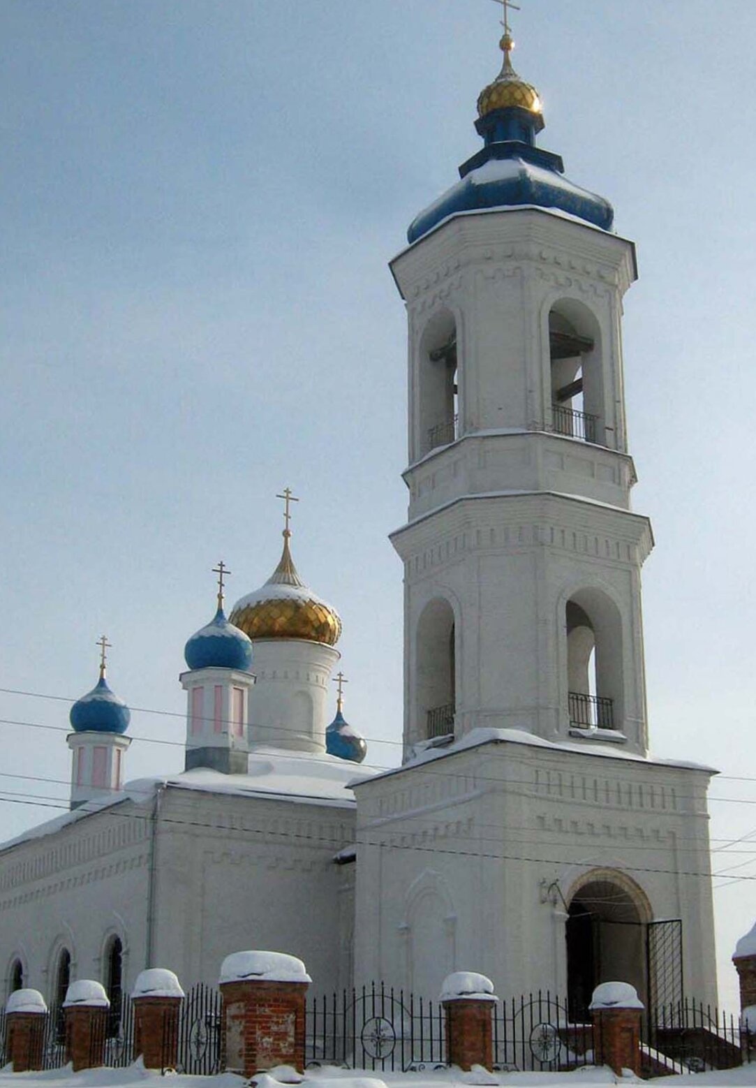 Церковь Рождества Пресвятой Богородицы в Подчерково: зимняя фотография и описание