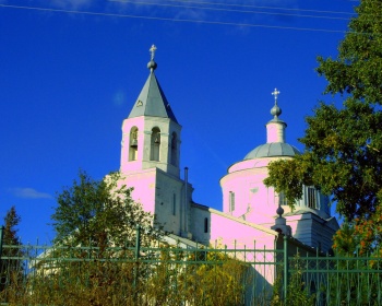 Церковь Вознесения Христова в селе Ыб