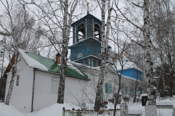 Вознесенская церковь в Невьянске - зимняя фотография
