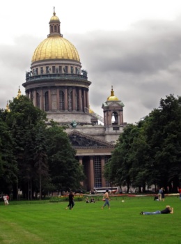 Исаакиевский собор на фотографии
