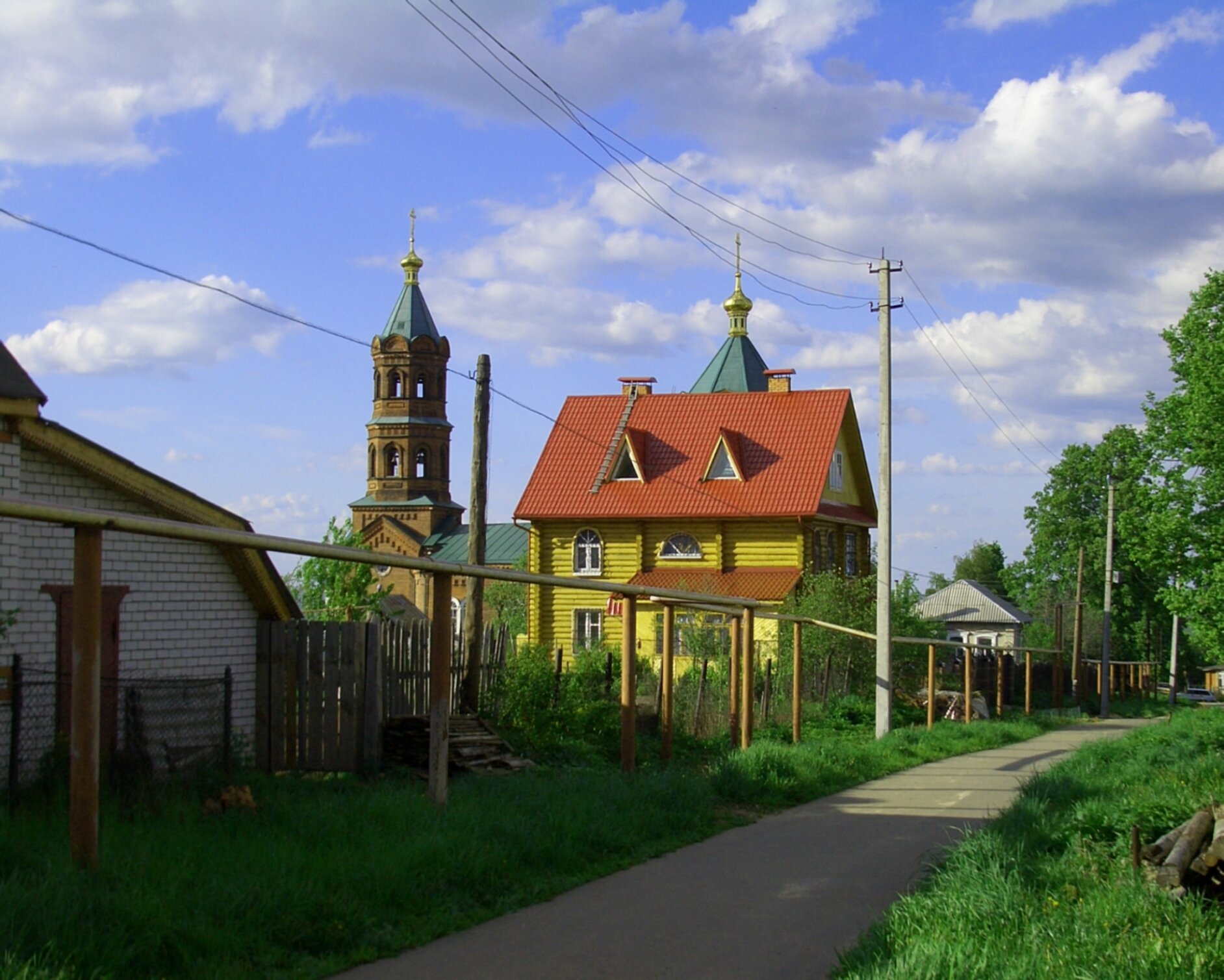 Храм Святой Троицы в селе Безводное