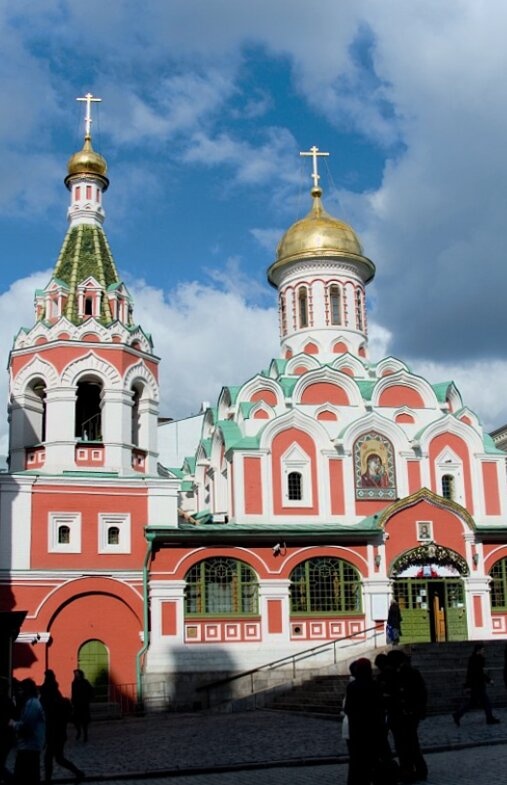 Казанский собор на Красной площади в Москве