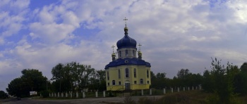 Свято-Воскресенский кафедральный собор в Ровне: ночной вид