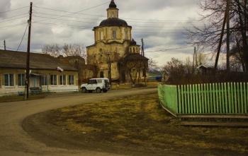 Вознесенская церковь в селе Коптелово