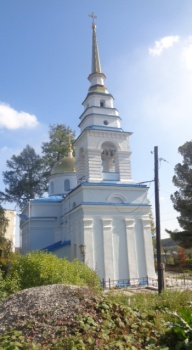 Храм в честь Казанской иконы Божией Матери в городе Карпинске