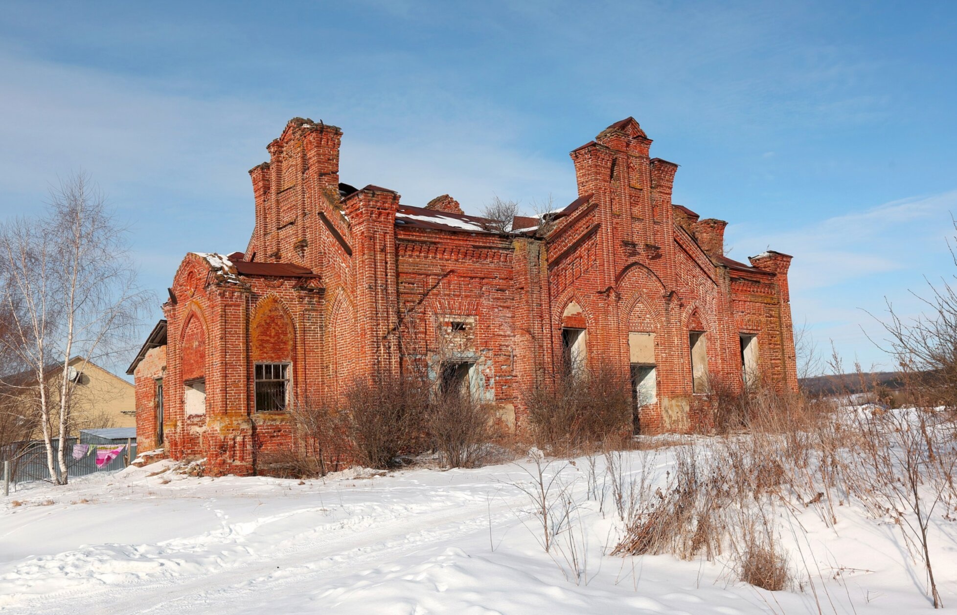 Церковь Казанской иконы Божией Матери в селе Скворечное