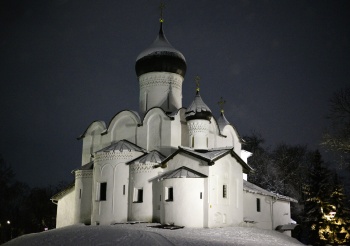 Церковь Василия на Горке в Пскове — древний православный храм
