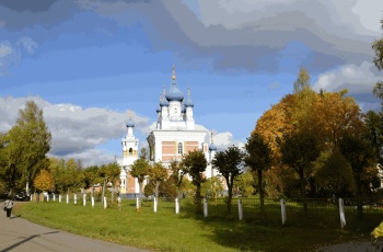 Храм Покрова Пресвятой Богородицы в Мариенбурге (Гатчина)