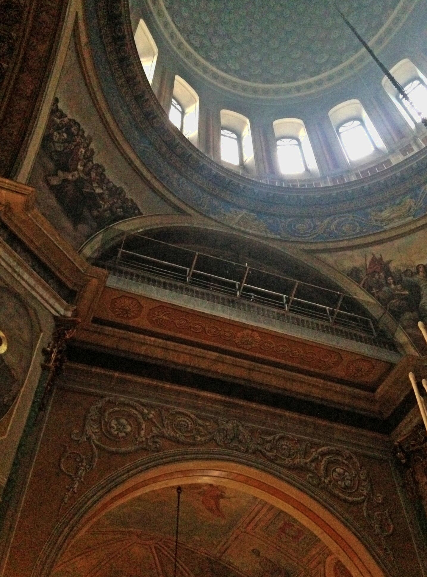 Интерьер Церкви Святого Мартина Исповедника в Алексеевской Новой Слободе