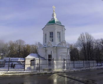 Интерьер Знаменской церкви в Дубровицах