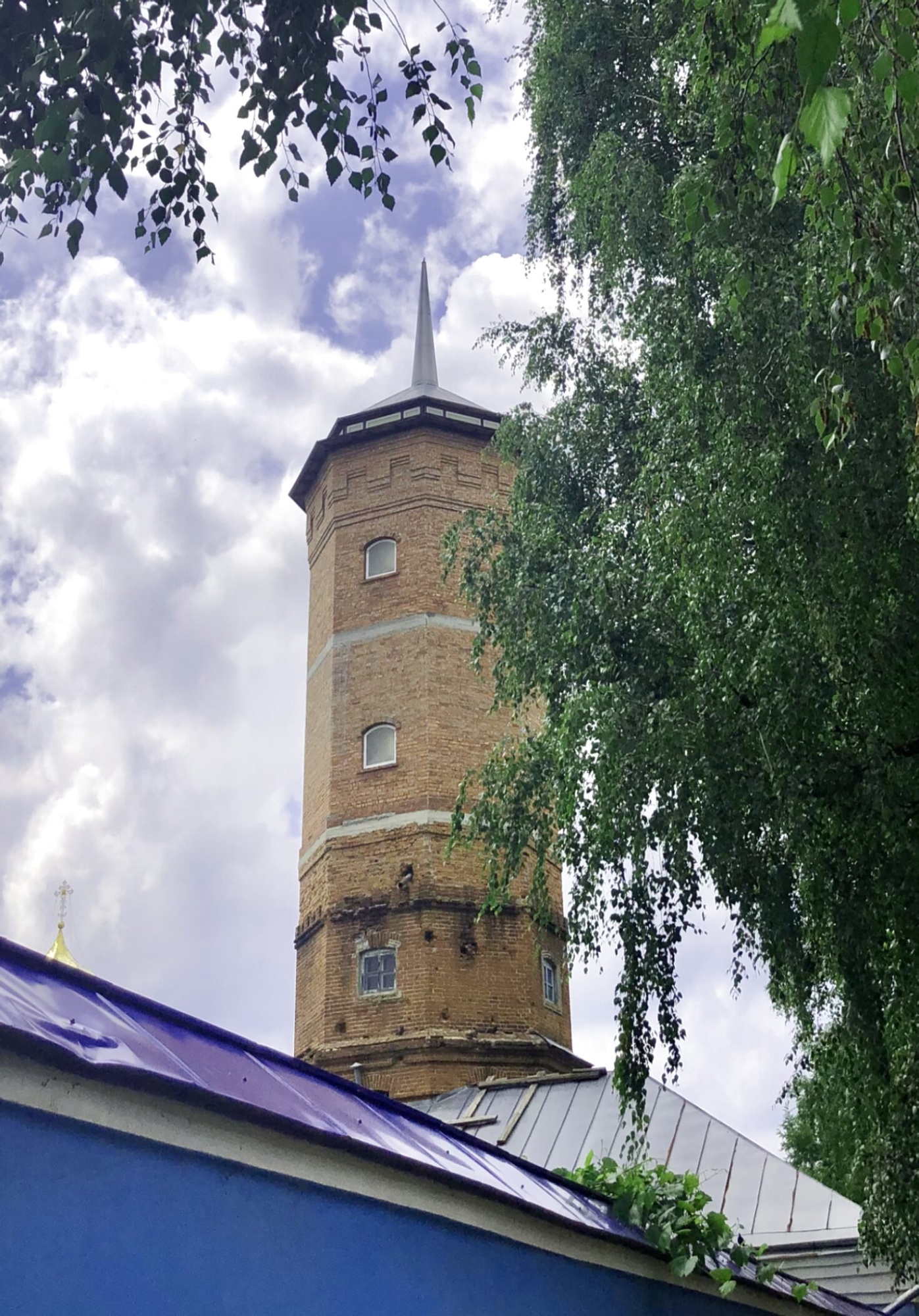 Водонапорная башня Задонского Рождество-Богородицкого монастыря