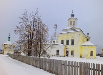 Церковь Николая Чудотворца в селе Пия