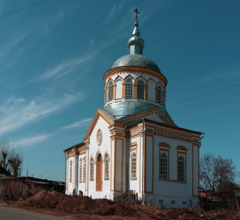 Храм Покрова Пресвятой Богородицы в посёлке Каргаполье