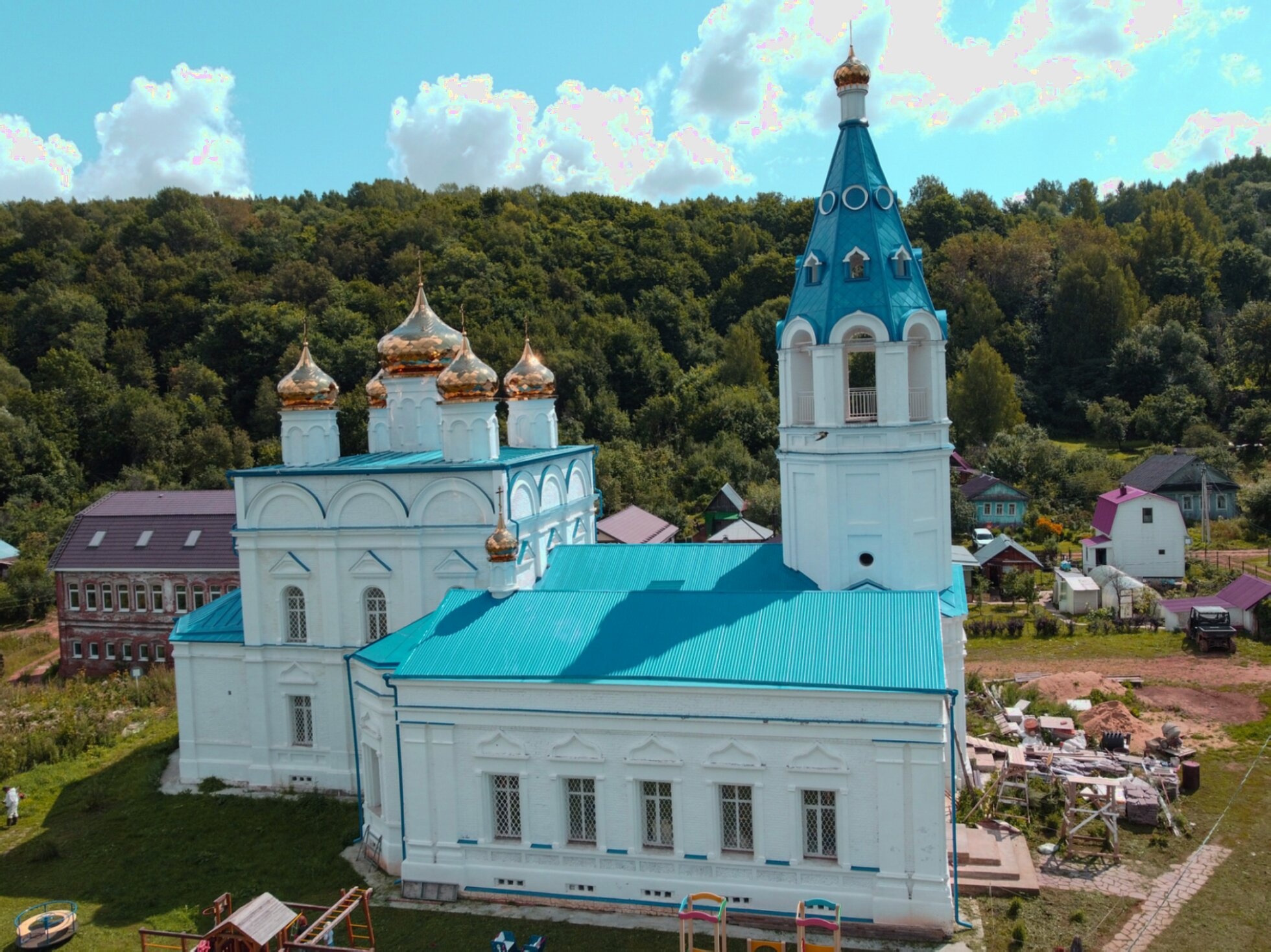 Храм Николая Чудотворца в селе Исады