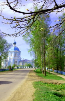 Храм Святителя Николая Чудотворца в селе Тоншаево