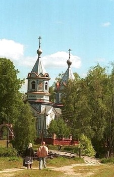 Православный храм в селе Каменка Воротынского района