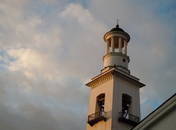 Колокольня Церкви Святого Благоверного Князя Александра Невского в Усть-Ижоре