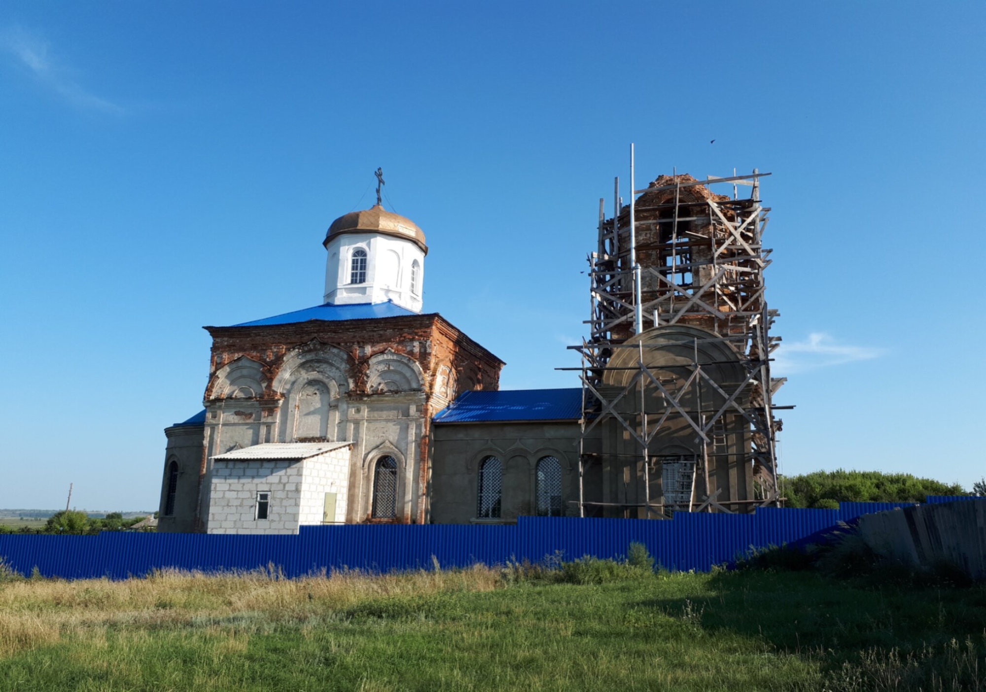 Церковь Успения Пресвятой Богородицы в селе Русаново