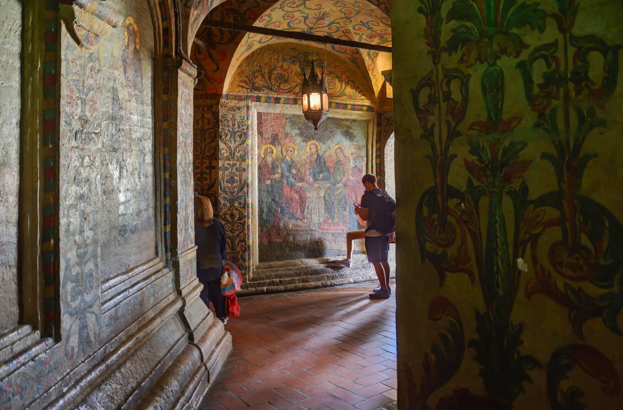 Интерьер и детали внутреннего убранства Собора Василия Блаженного в Москве