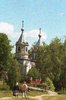 Православный храм в селе Каменка Воротынского района