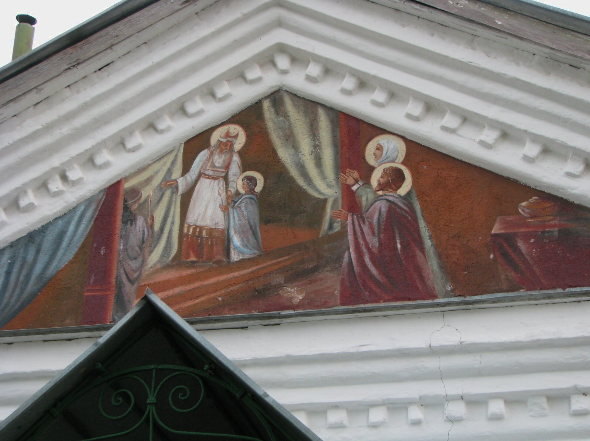 Фреска Введенской церкви в селе Филесово