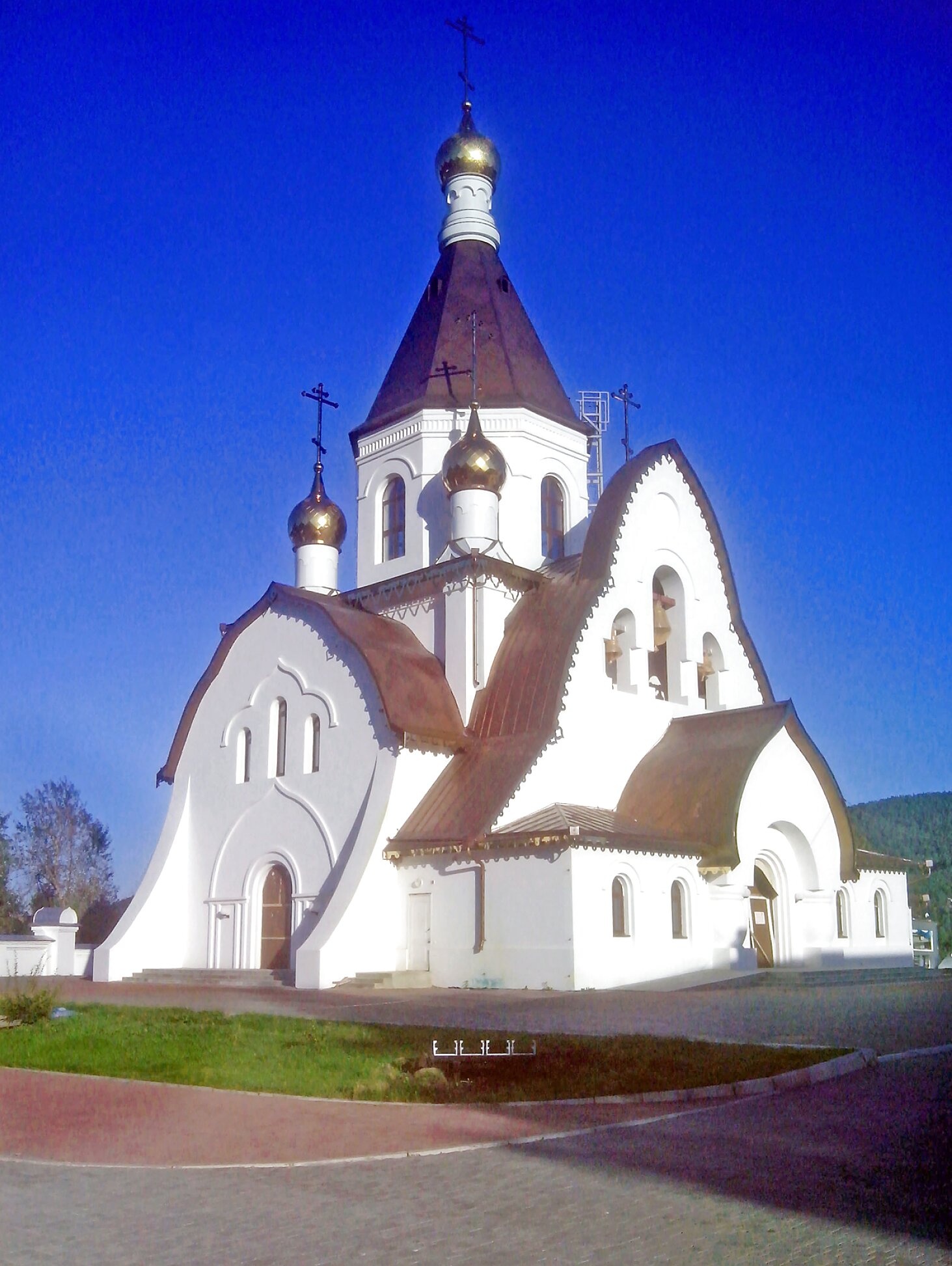 Успенский мужской монастырь в Красноярске