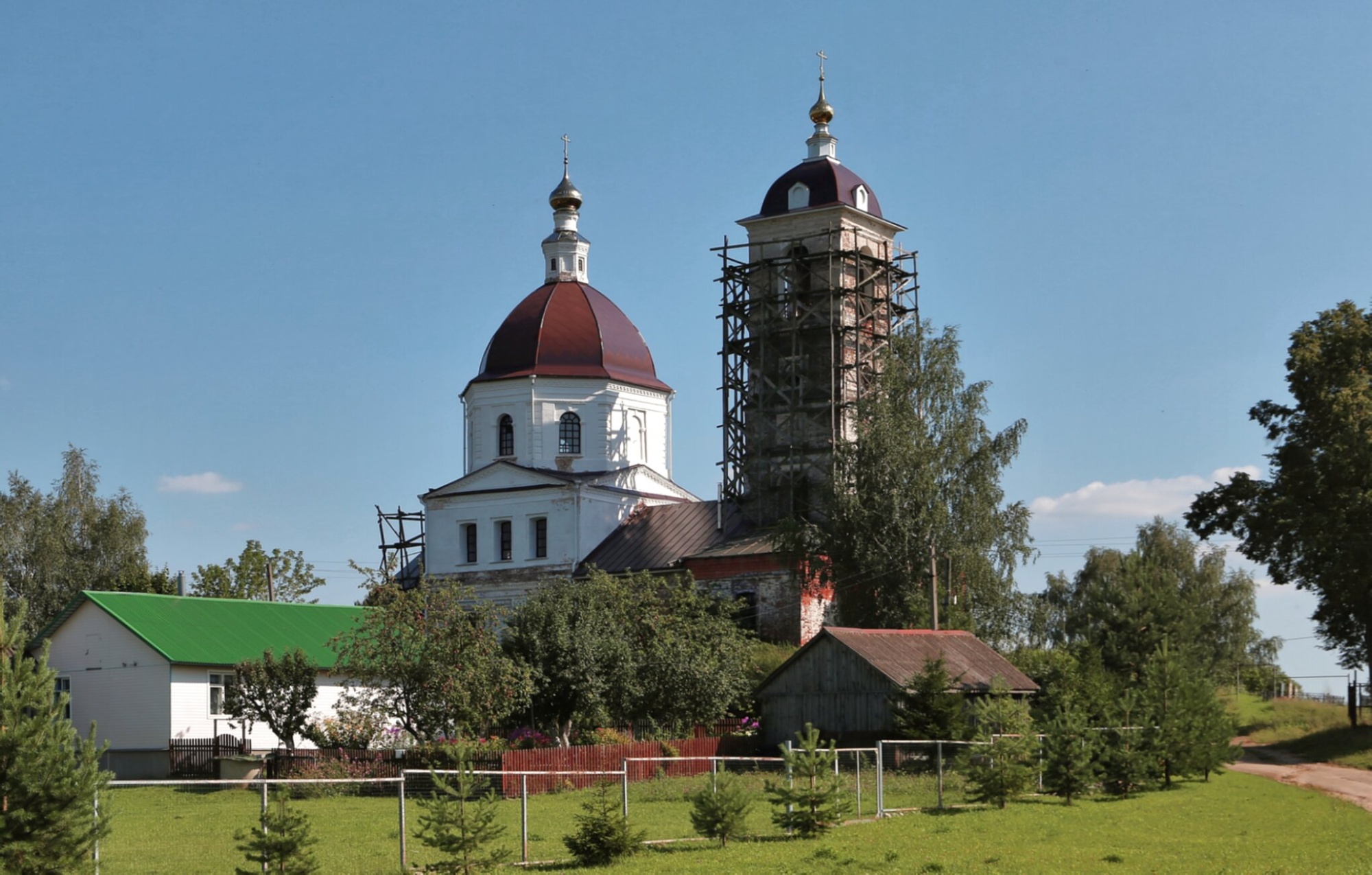 Церковь Спаса Преображения в селе Спас-Городец