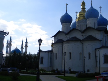 Благовещенский собор Казанского кремля - архитектурная доминанта православной Казани