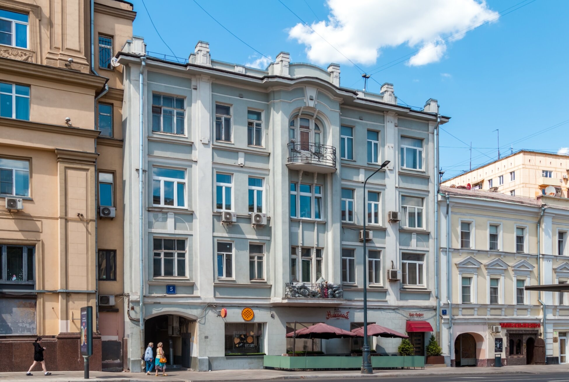 Доходный дом Н. Козлова на Старой Басманной улице