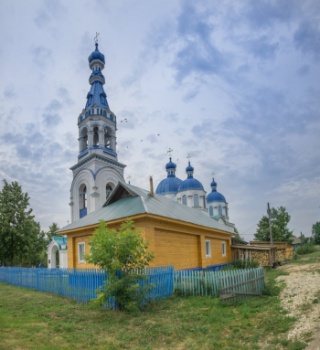 Церковь Казанской иконы Божией Матери в селе Роженцово