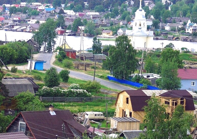 Церковь Сретения Господня в микрорайоне Соломенное Петрозаводска