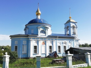 Храм Владимирской иконы Божией Матери в селе Дубна