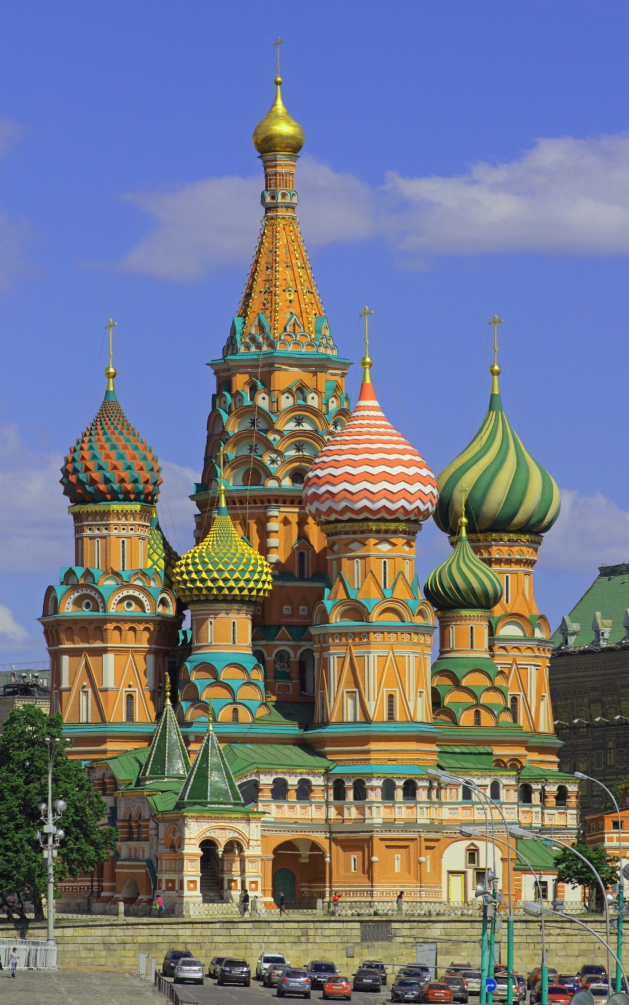 Интерьер Покровского собора (Храма Василия Блаженного) в Москве