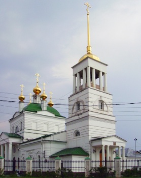 Успенская церковь в городе Бор