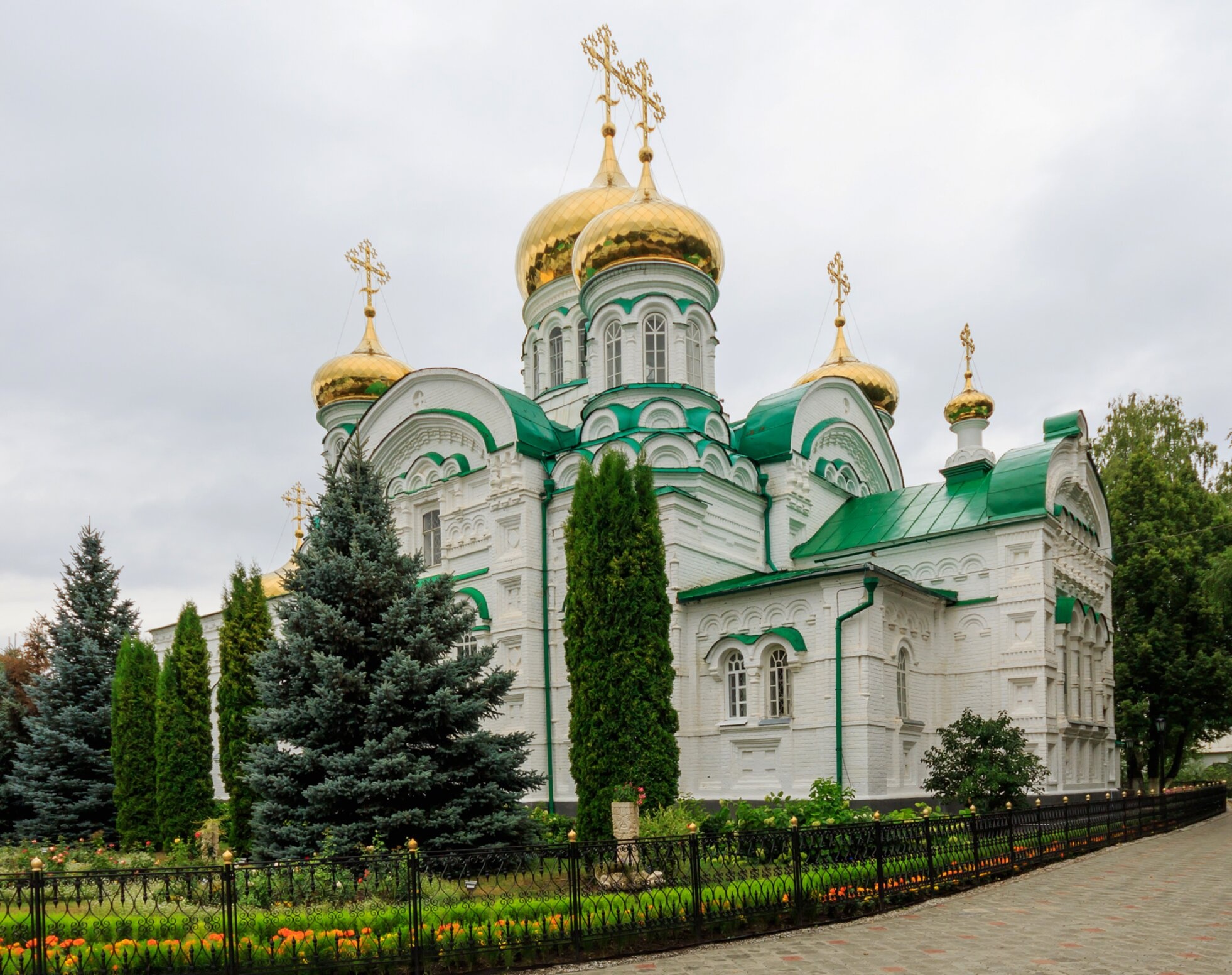 Троицкий собор Раифского Богородицкого монастыря – фотография августа 2016 года